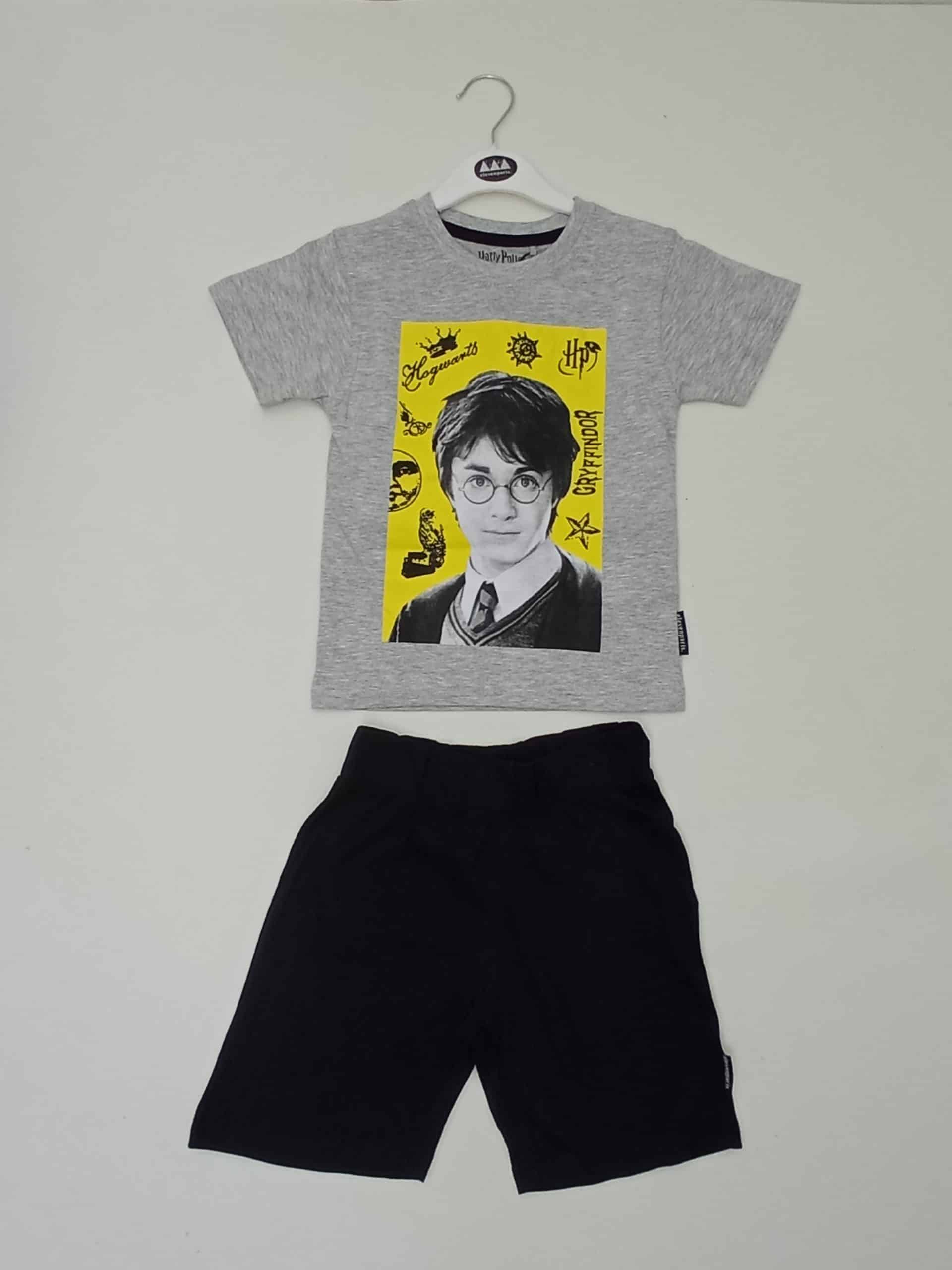 Sweat-shirt Harry Potter Gris Rayé Unisexe Taille 12 - État Parfait - Thème Poudlard